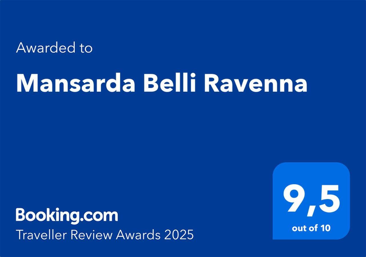 Mansarda Belli Ravenna Leilighet Eksteriør bilde